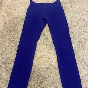 zyia active bright royal blue athletic leggings